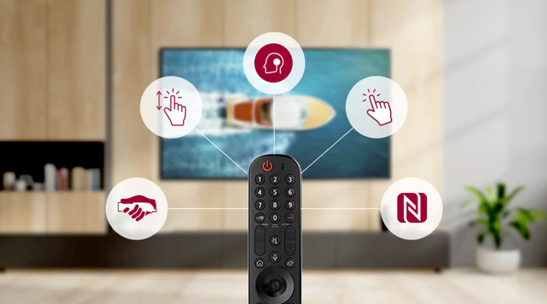 Smart Tivi OLED LG 4K 55 inch 55G1PTA - Điều khiển tivi, các thiết bị thông minh bằng giọng nói tiếng Việt qua Magic Remote