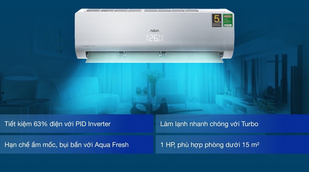 Aqua Inverter 1 HP AQA-KCRV10NB