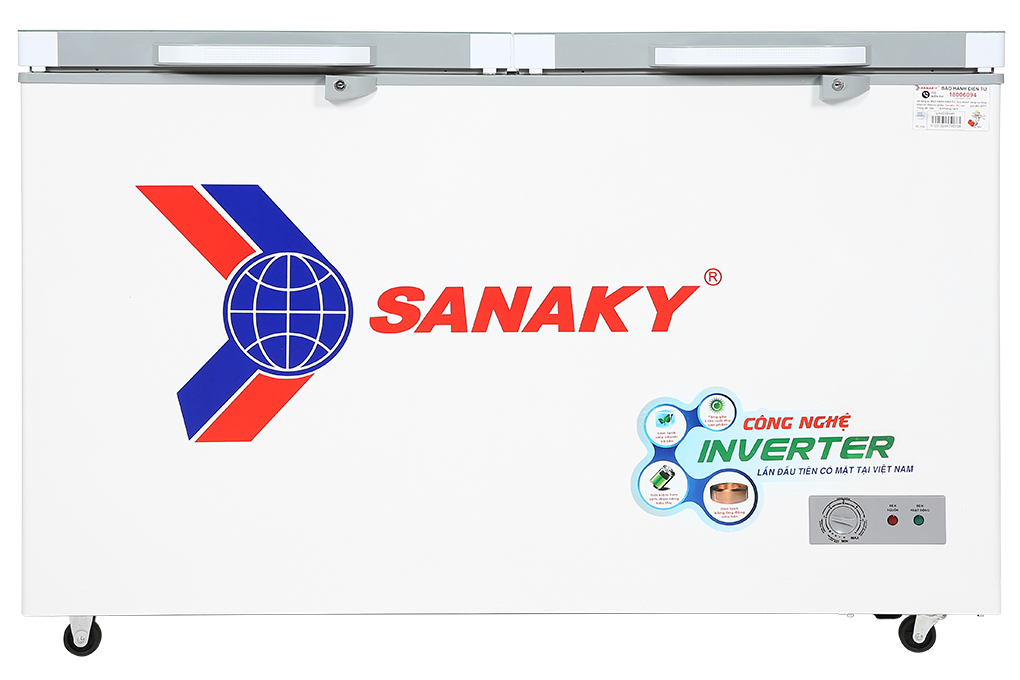 Tủ đông Sanaky Inverter 305 lít VH4099A4KD