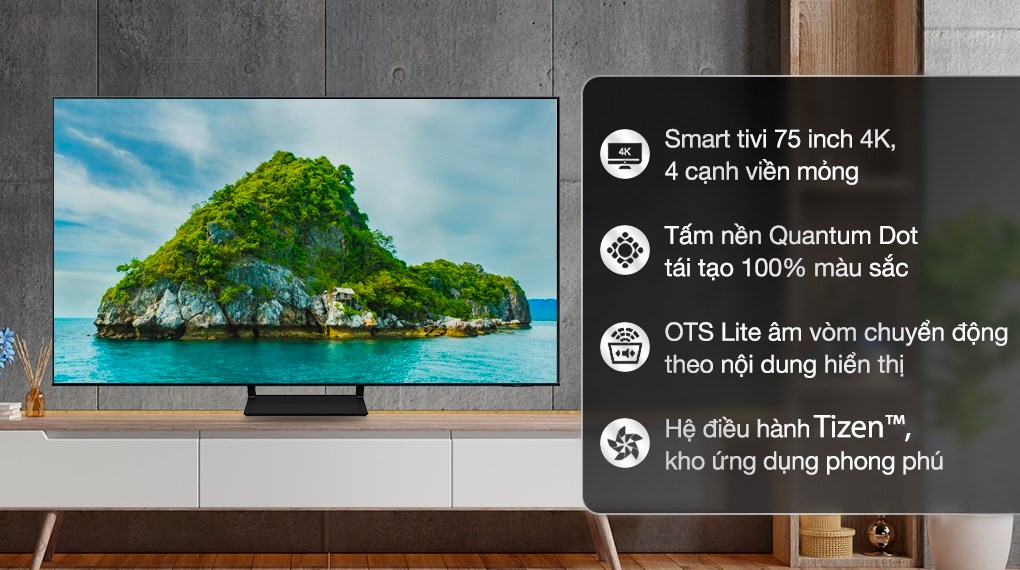 Samsung Smart TV QLED QA75Q60B