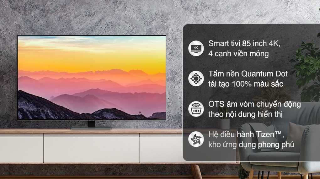 Samsung Smart TV QLED QA85Q80B