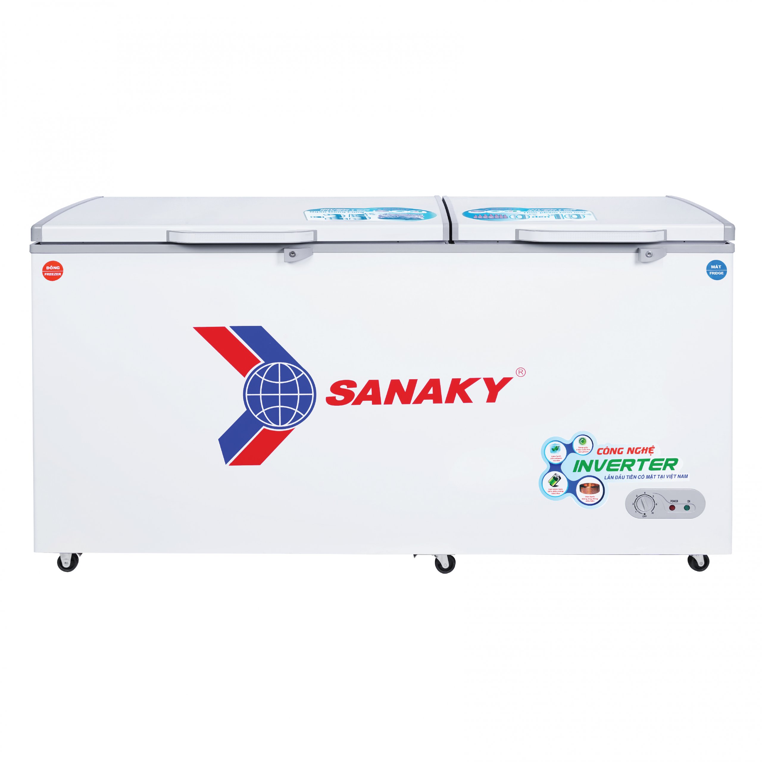 Tủ đông Sanaky Inverter 485 lít VH6699W3