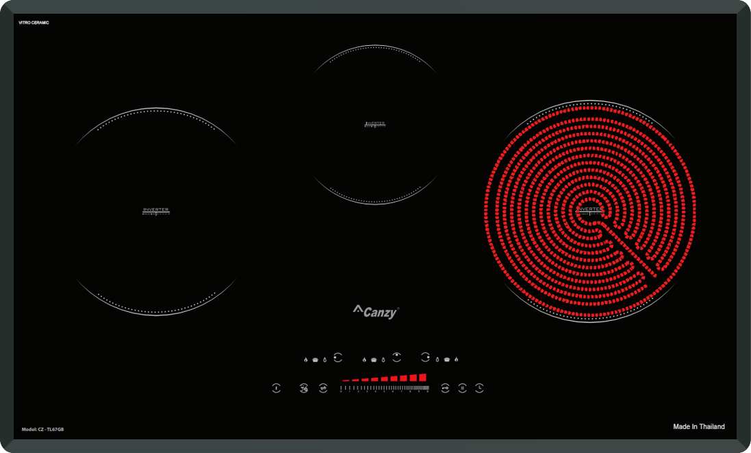 BẾP ĐIỆN TỪ CANZY CZ-TL67GB