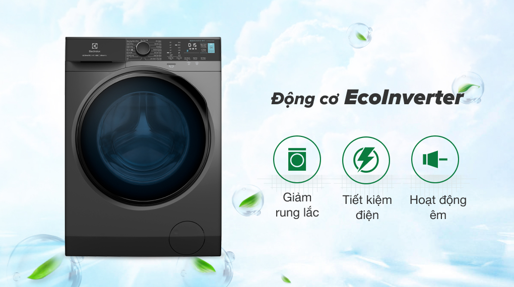 Máy giặt Electrolux Inverter 8 kg EWF8024P5SB - Công nghệ EcoInverter