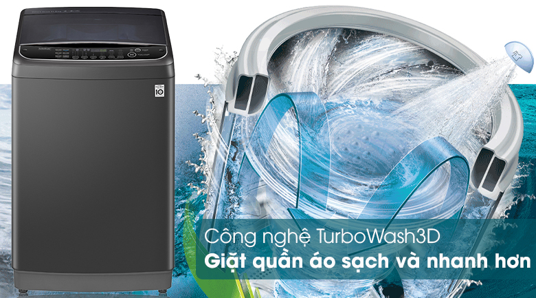 Máy giặt LG Inverter kg TH2111SSAB tăng hiệu suất giặt vẫn đạt tối ưu