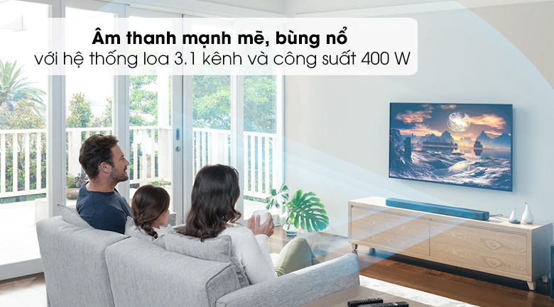 Loa thanh Sony HT- G700 - Công suất