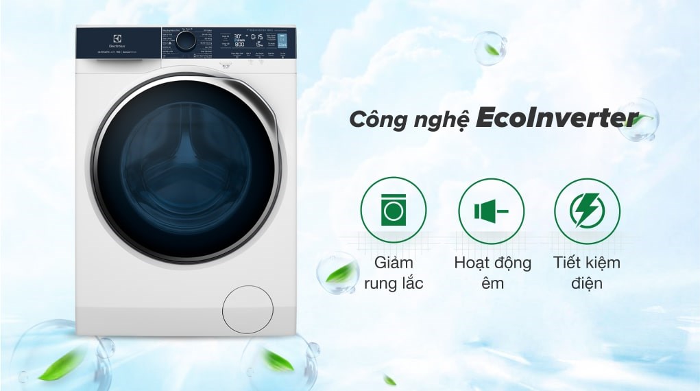 Máy giặt Electrolux Inverter 10 kg EWF1042Q7WB - Công nghệ EcoInverter