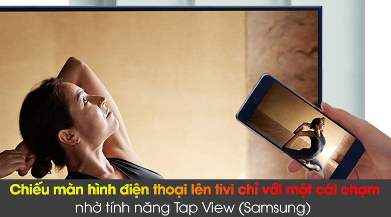 Smart Tivi QLED Samsung 4K 85 inch QA85Q60A - Tap View