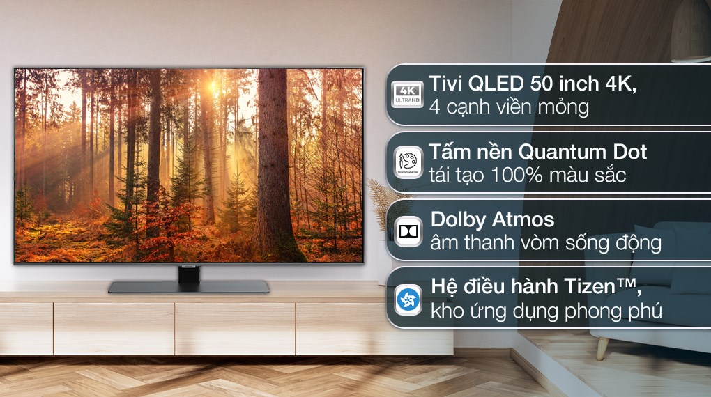 Samsung Smart TV QLED QA50Q80B
