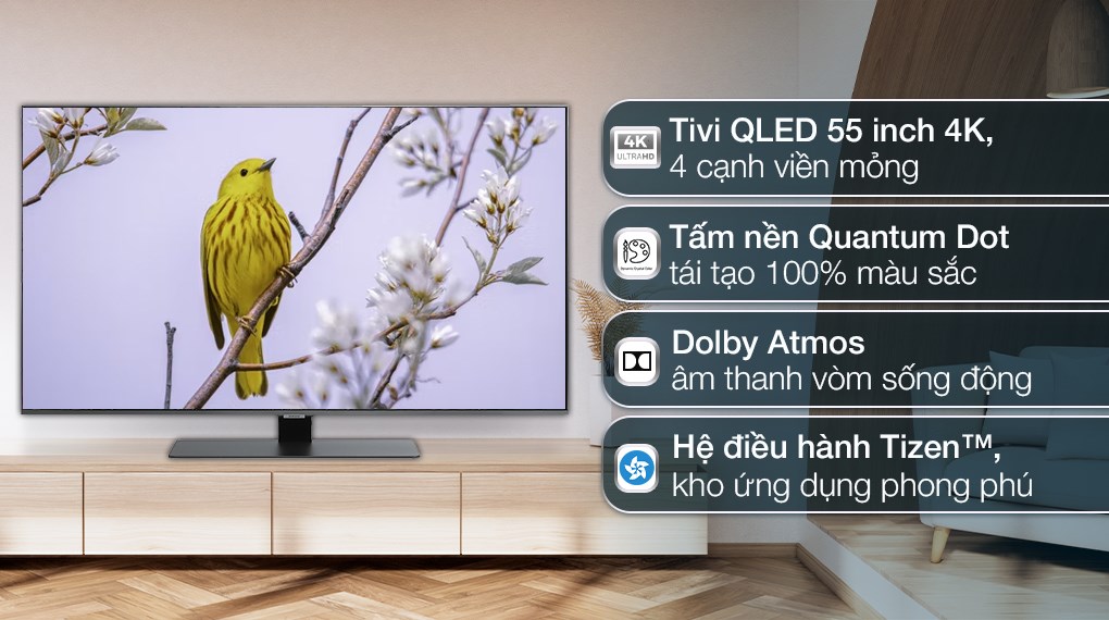 Samsung Smart TV QLED QA55Q80B