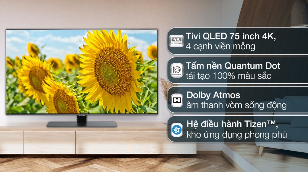 Samsung Smart TV QLED QA75Q80B